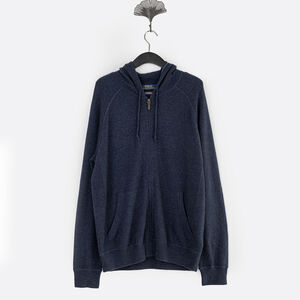 NWOT POLO Ralph Lauren 100% Cashmere Full Zip Hoodie Men's Navy Blue - Size L